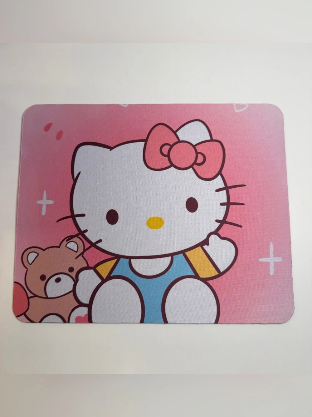 Hello Kitty Pink and Blue Character Mouse Pad